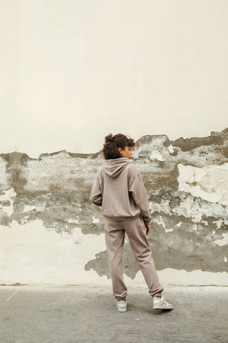 GLITCH HOODIE SET - GRAY (WOMEN)