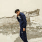 GLITCH HOODIE SET - BLUE (MEN)