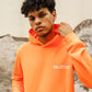 GLITCH HOODIE SET - ORANGE (MEN)
