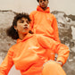 GLITCH HOODIE SET - ORANGE (WOMEN)