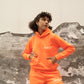 GLITCH HOODIE SET - ORANGE (WOMEN)