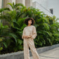 WHITE TROPICAL CO-ORD SET