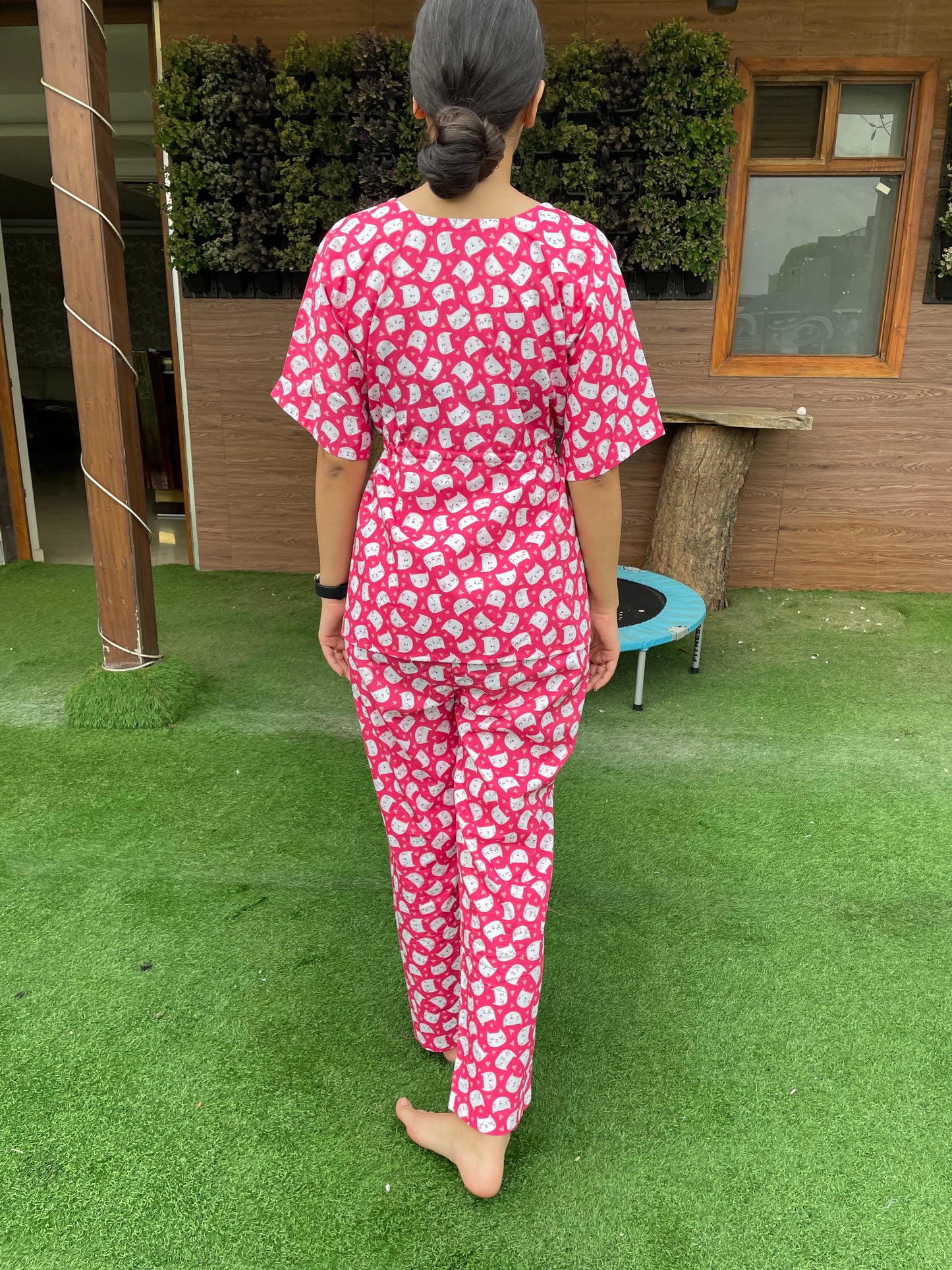 KN Kitty Kaftan Set