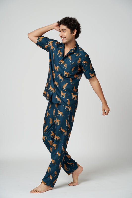 CHEETAH LOUNGEWEAR SET