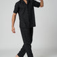 ABSTRACT BLACK LOUNGE SET