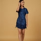 TIE & DYE DRESS (BLUE)