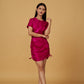 TIE & DYE DRESS (PINK)