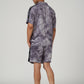 GLITCH SHORTS SET (GRAY)