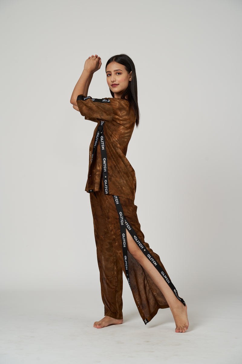 BROWN GLITCH SET (WOMEN)