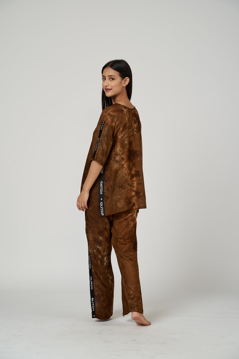 BROWN GLITCH SET (WOMEN)